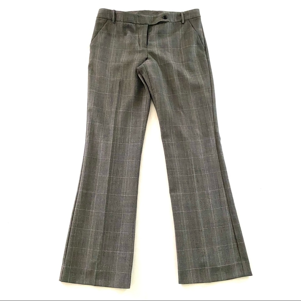 Express Windowpane Wool Trouser - image 1